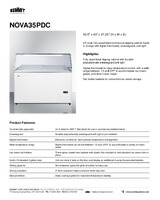 SUM-NOVA35PDC-Spec Sheet