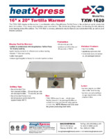 DOU-TXW-1620-120-Spec Sheet
