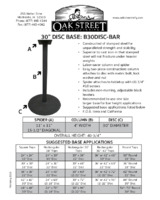OAK-B30DISC-BAR-Spec Sheet