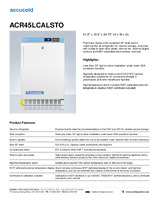 SUM-ACR45LCALSTO-Spec Sheet