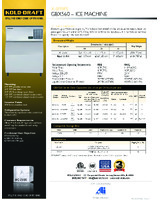 KOL-GBX561AC-Spec Sheet