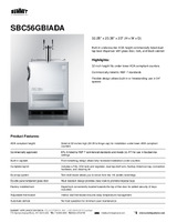 SUM-SBC56GBIADA-Spec Sheet