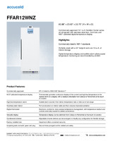 SUM-FFAR12WNZ-Spec Sheet