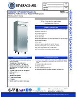 BEV-HRS1HC-1HS-Spec Sheet