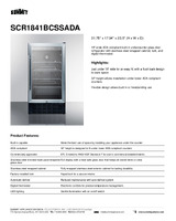 SUM-SCR1841BCSSADA-Spec Sheet