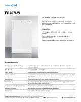 SUM-FS407LW-Spec Sheet