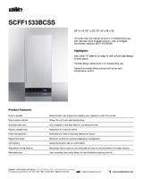 SUM-SCFF1533BCSS-Spec Sheet