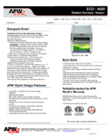 APW-ECO-4000-500L-Spec Sheet