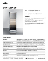 SUM-SWC1966CSS-Spec Sheet