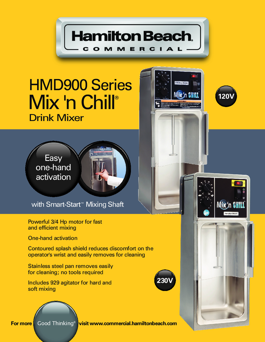 Hamilton Beach HMD900-CE Drink / Bar Mixer