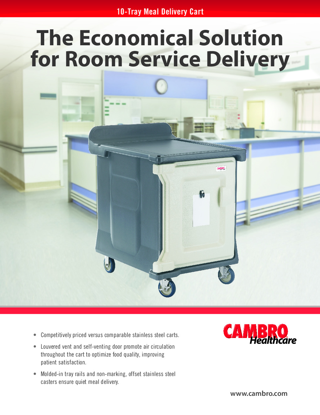 Cambro MDC1520S10191 Meal Tray Delivery Cabinet