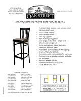 OAK-SL4279-1-Spec Sheet