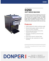 DON-D250-Spec Sheet