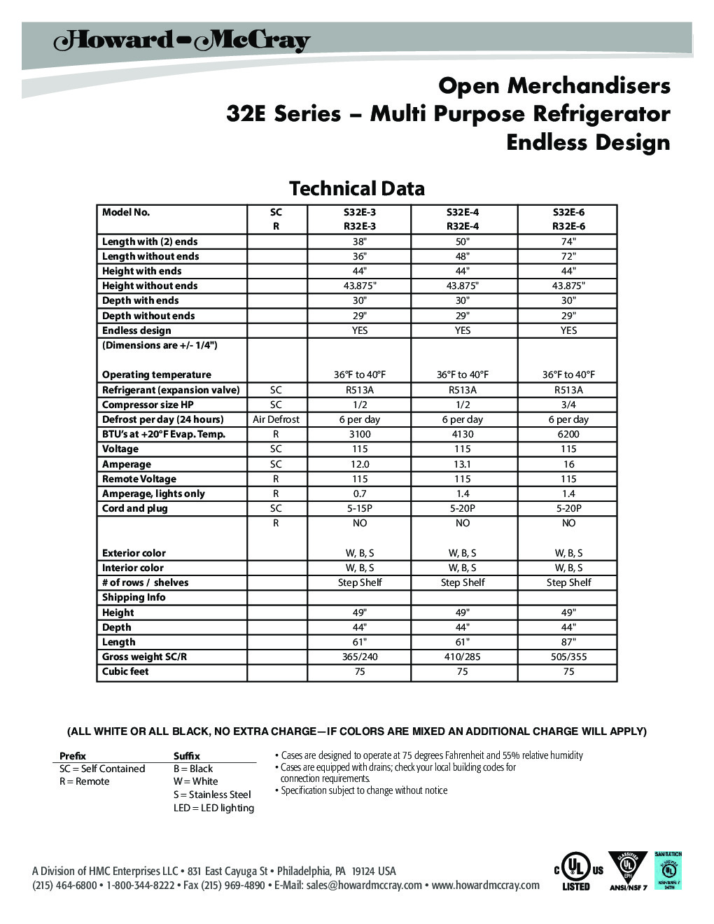 Howard-McCray S32E-3-B Open Refrigerated Display Merchandiser