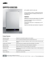 SUM-SPFF51OSCSS-Spec Sheet