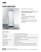 SUM-SCR1400WCSS-Spec Sheet