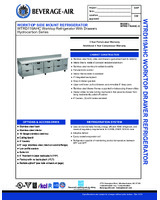 BEV-WTRD119AHC-8-Spec Sheet