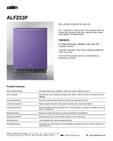 SUM-ALFZ53P-Spec Sheet