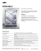 SUM-SCR610BLX-Spec Sheet