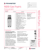 FRY-MJ350-Spec Sheet