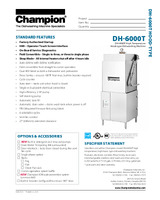 CHA-DH-6000T-Spec Sheet