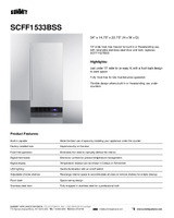 SUM-SCFF1533BSS-Spec Sheet