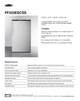 SUM-FF433ESCSS-Spec Sheet