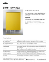 SUM-BRF611WHYADA-Spec Sheet