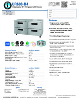 HOS-UR60B-D4-Spec Sheet