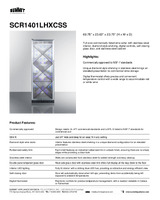 SUM-SCR1401LHXCSS-Spec Sheet