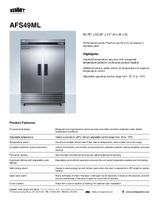 SUM-AFS49ML-Spec Sheet