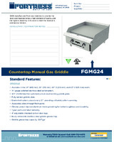 FOR-FGMG24-Spec Sheet