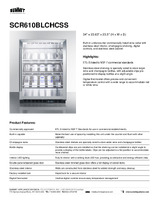 SUM-SCR610BLCHCSS-Spec Sheet