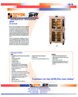 DOY-JA14G-Spec Sheet