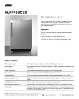 SUM-ALRF49BCSS-Spec Sheet