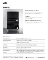 SUM-BIM100-Spec Sheet
