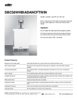 SUM-SBC58WHBIADANCFTWIN-Spec Sheet