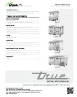 TRU-TUC-27F-HC-SPEC3-Installation Manual