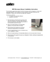 SUM-MRF66BKA-Installation Instructions-Braces