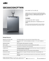 SUM-SBC695OSNCFTWIN-Spec Sheet