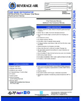 BEV-WTRCS72HC-Spec Sheet