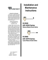 TSB-B-3960-01-Installation And Maintenance Instructions