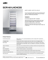 SUM-SCR1401LHCHCSS-Spec Sheet