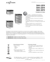 ALT-500-2DN-Spec Sheet - Spanish
