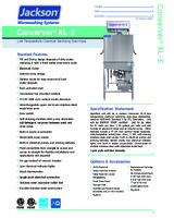 JWS-CONSERVER-XL-E-Spec Sheet