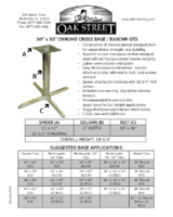 OAK-B30CHR-STD-Spec Sheet