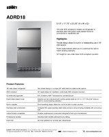 SUM-ADRD18-Spec Sheet