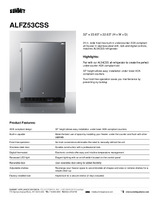 SUM-ALFZ53CSS-Spec Sheet