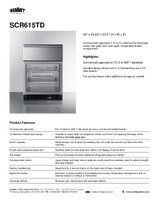 SUM-SCR615TD-Spec Sheet