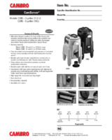 CAM-CSR5110-Spec Sheet